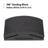 3M Sanding Block, Rubber, Professional Grade, 2-3/4 in x 5 in, For Putty and Filler (05519) (7000000587) (10 Pack) - 6