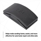3M Sanding Block, Rubber, Professional Grade, 2-3/4 in x 5 in, For Putty and Filler (05519) (7000000587) (10 Pack) - 7