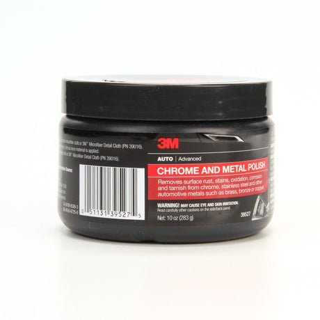 3M 39527 Chrome and Metal Polish, 10 oz for Wheels Trim and Bumpers (7000000594) (6 Pack)