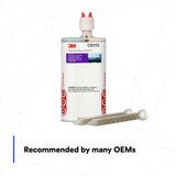 3M 08115 Panel Bonding Adhesive Two-Part Epoxy, Black, 200 mL Cartridge for Auto Body Panels, Bonds Steel, Aluminum, SMC & FRP (7000000610) - 3