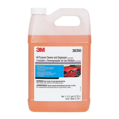 3M All Purpose Cleaner and Degreaser Concentrate, 1 gal (38350) (7000000641) (4 Pack)