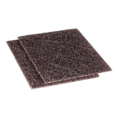 3M Scotch-Brite Heavy Duty Griddle Pad, Brown, 4-1/2 in x 5-1/2 in (Pad 82) (7000000655) (40 Pack)