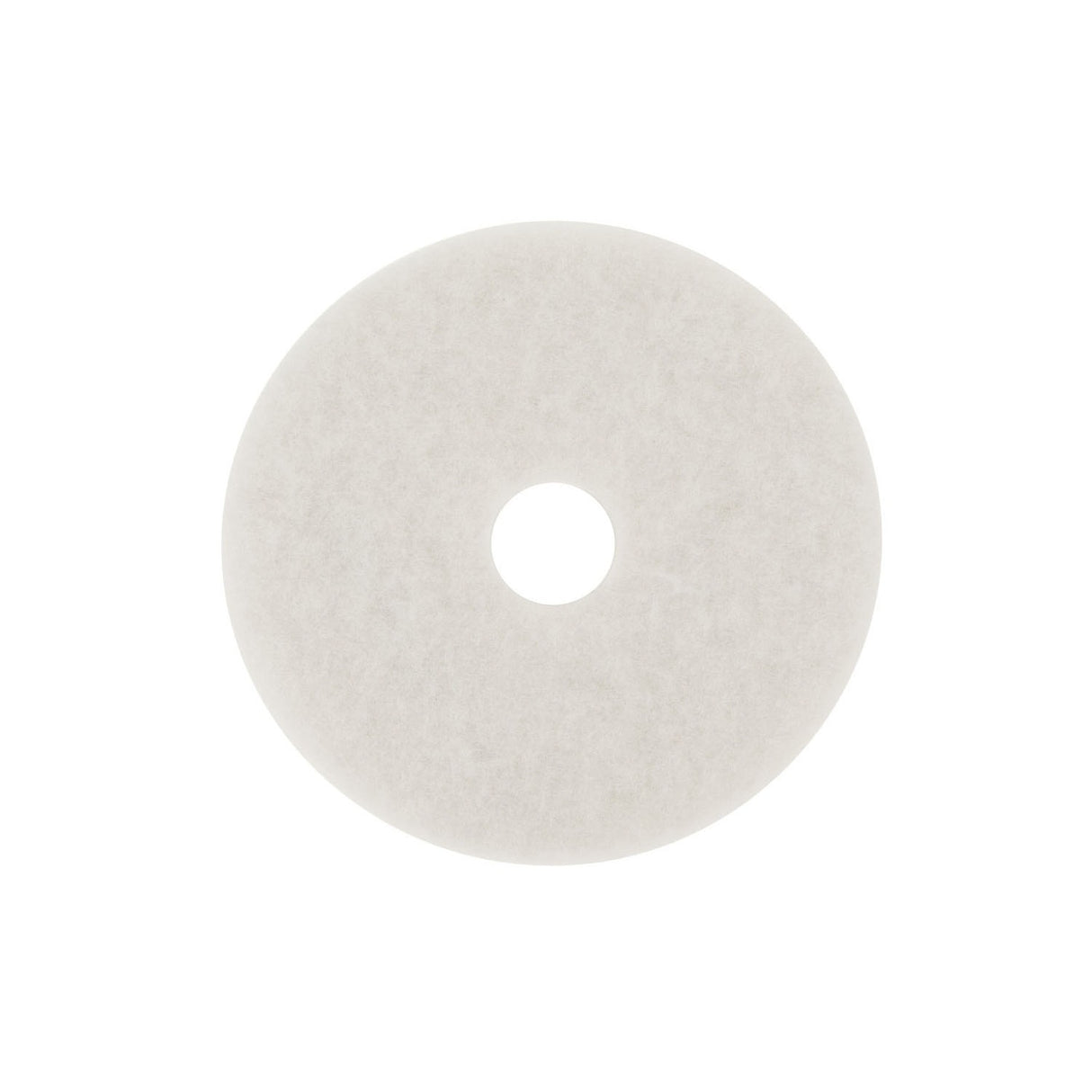 3M White Super Polish Pad 4100 Floor Buffing Pad, Fine, White, 20 in x 1 in, Center Hole (7000000665) (5 Pack)