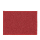 3M 5100 Red Buffer Pad, Red, 15 in Round, Center Hole, 175-600 RPM, Spray Buffing (7000000679) (5 Pack) - 4