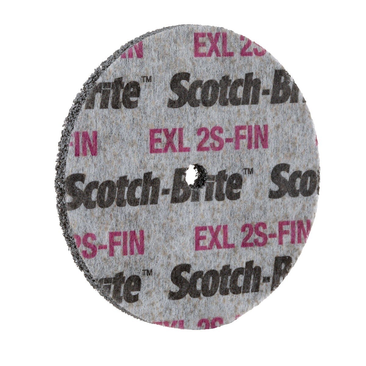 3M XL-UW Scotch-Brite EXL Unitized Wheel, 2S Fine, Silicon Carbide, Gray, 3 in x 1/4 in x 3/8 in (7000000699) (40 Pack) - 4