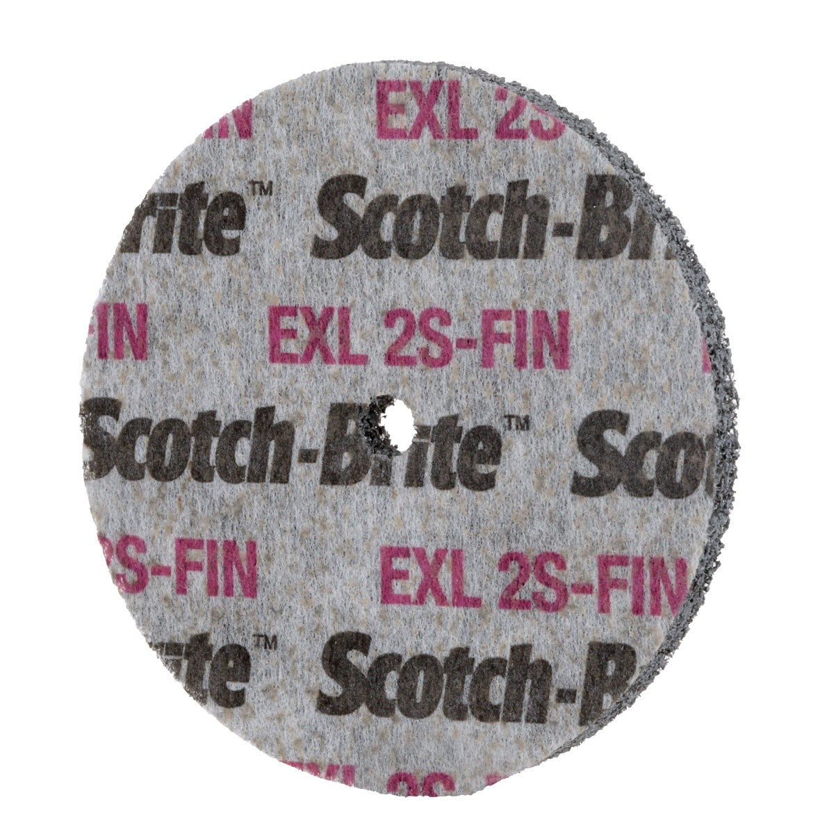 3M XL-UW Scotch-Brite EXL Unitized Wheel, 2S Fine, Silicon Carbide, Gray, 3 in x 1/4 in x 3/8 in (7000000699) (40 Pack) - 5
