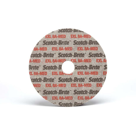 3M XL-UW Scotch-Brite EXL Unitized Wheel, 3 in x 1/4 in x 3/8 in 8A MED (7000000700) (40 Pack)