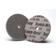 3M XL-UW Scotch-Brite EXL Unitized Wheel 2S Fine Gray Silicon Carbide 2 in x 1/4 in x 3/16 in (7000000706) (60 Pack)