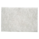 3M HP-HP 7445 Scotch-Brite Light Cleansing Hand Pad, Super Fine, Nepheline Syenite, White, 6 in x 9 in, For Delicate Surfaces (7000000727) (60 Pack)