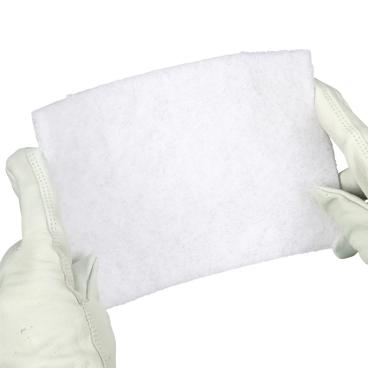3M HP-HP 7445 Scotch-Brite Light Cleansing Hand Pad, Super Fine, Nepheline Syenite, White, 6 in x 9 in, For Delicate Surfaces (7000000727) (60 Pack) - 10