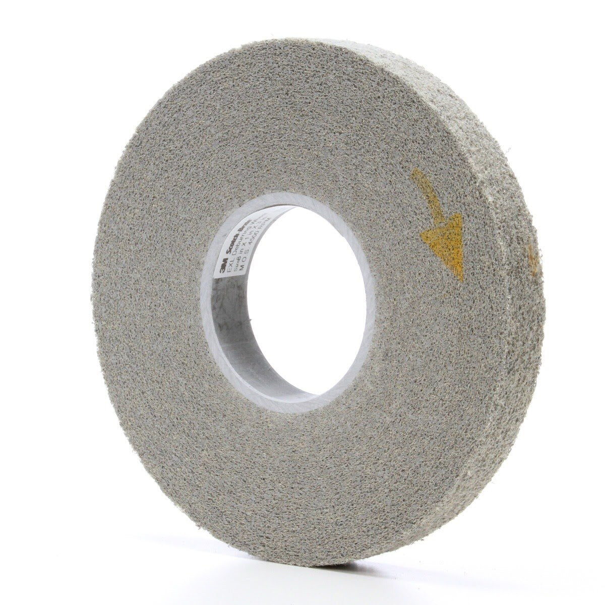 3M XL-WL Scotch-Brite EXL Deburring Convolute Wheel, 8A Medium, 8 in x 1 in x 3 in (7000000735) (3 Pack) - 2