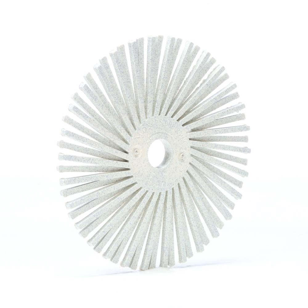 3M RB-ZB Scotch-Brite Radial Bristle Disc, 3 in x 3/8 in 120 (7000000749) (10 Pack) - 3
