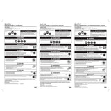 3M RB-ZB Scotch-Brite Radial Bristle Disc, 3 in x 3/8 in 120 (7000000749) (10 Pack) - 7