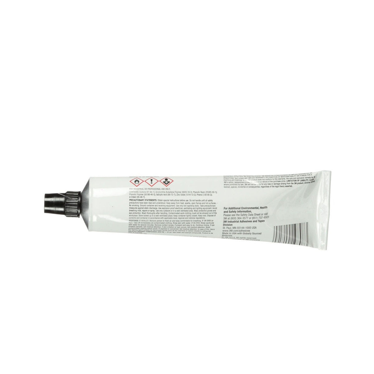 3M Nitrile High Performance Plastic Adhesive 1099, Tan, 5 fl oz Tube (1099) (7000000796) (Case of 36) (36 Pack) - 3