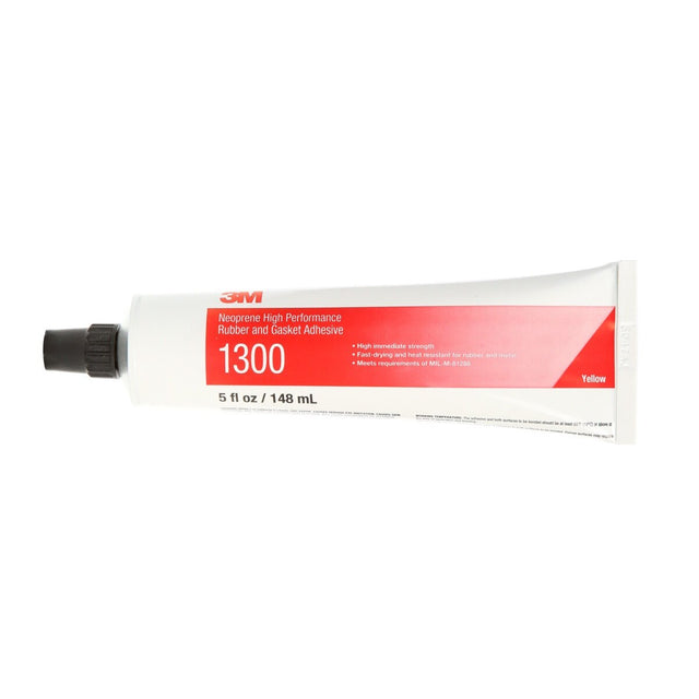 3M 1300 Neoprene High Performance Rubber and Gasket Adhesive, Yellow, 5 fl oz Tube (7000000799) (36 Pack)