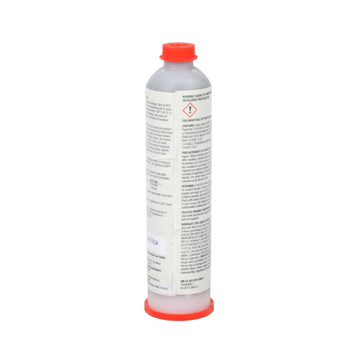 3M 2214 Scotch-Weld Epoxy Adhesive, Regular, Gray, 6 fl oz Cartridge (7000000811) (6 Pack) - 3