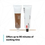3M 2216 Epoxy Adhesive, Gray, Part B/A Tube Kit, 2 fl oz (59.1 mL) (7000000812) (36 Pack) - 7