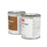 3M 2216 Scotch-Weld Epoxy Adhesive, Translucent, Part B/A, 2 Quart (7000000861) (6 Pack) - 2