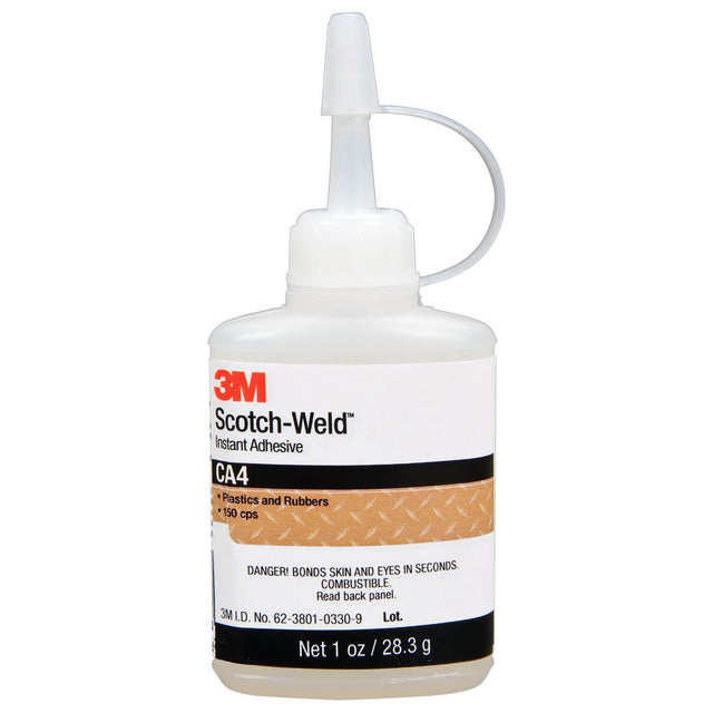 3M Scotch-Weld Instant Adhesive CA40, Clear, 1 fl oz Bottle (CA40) (7000000893) (12 Pack)