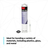 3M TS230 Scotch-Weld PUR Adhesive, Off-White, 1/10 Gallon Cartridge (7000000898) (5 Pack) - 4