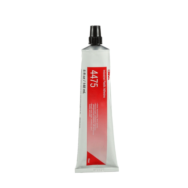 3M 4475 Industrial Plastic Adhesive, Clear, 5 fl oz Tube (7000000920) (36 Pack)