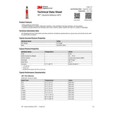 3M 4475 Industrial Plastic Adhesive, Clear, 5 fl oz Tube (7000000920) (36 Pack) - 5