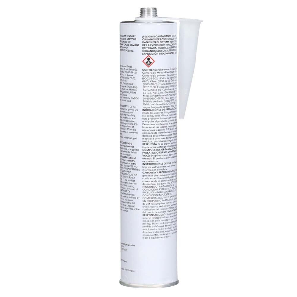 3M 540 Polyurethane Sealant White Cartridge 10.5 fl oz (7000000941) - 3