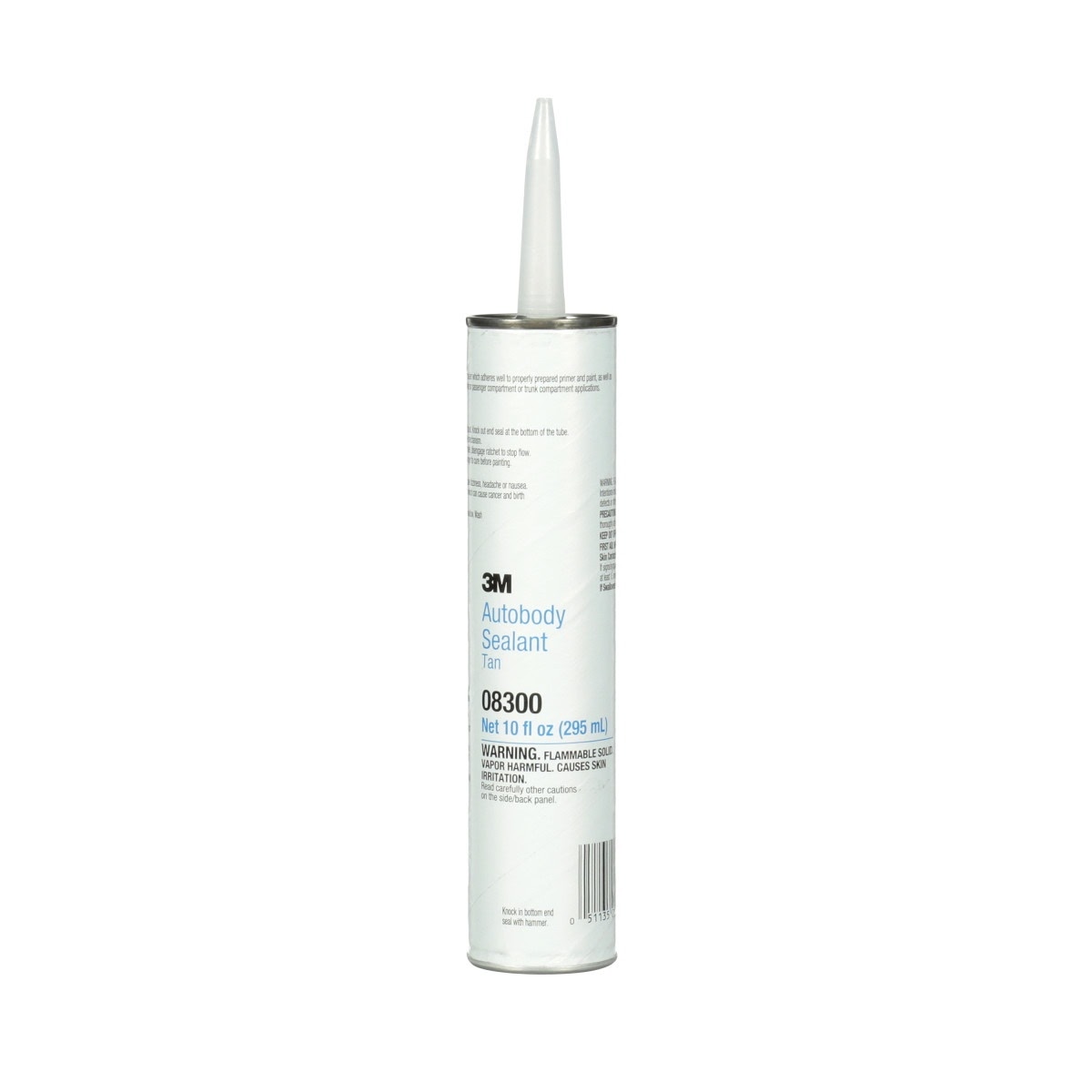 3M 08300 Ultrapro Autobody Sealant, Tan, 1/10 gal Cartidge (7000000946) (12 Pack)