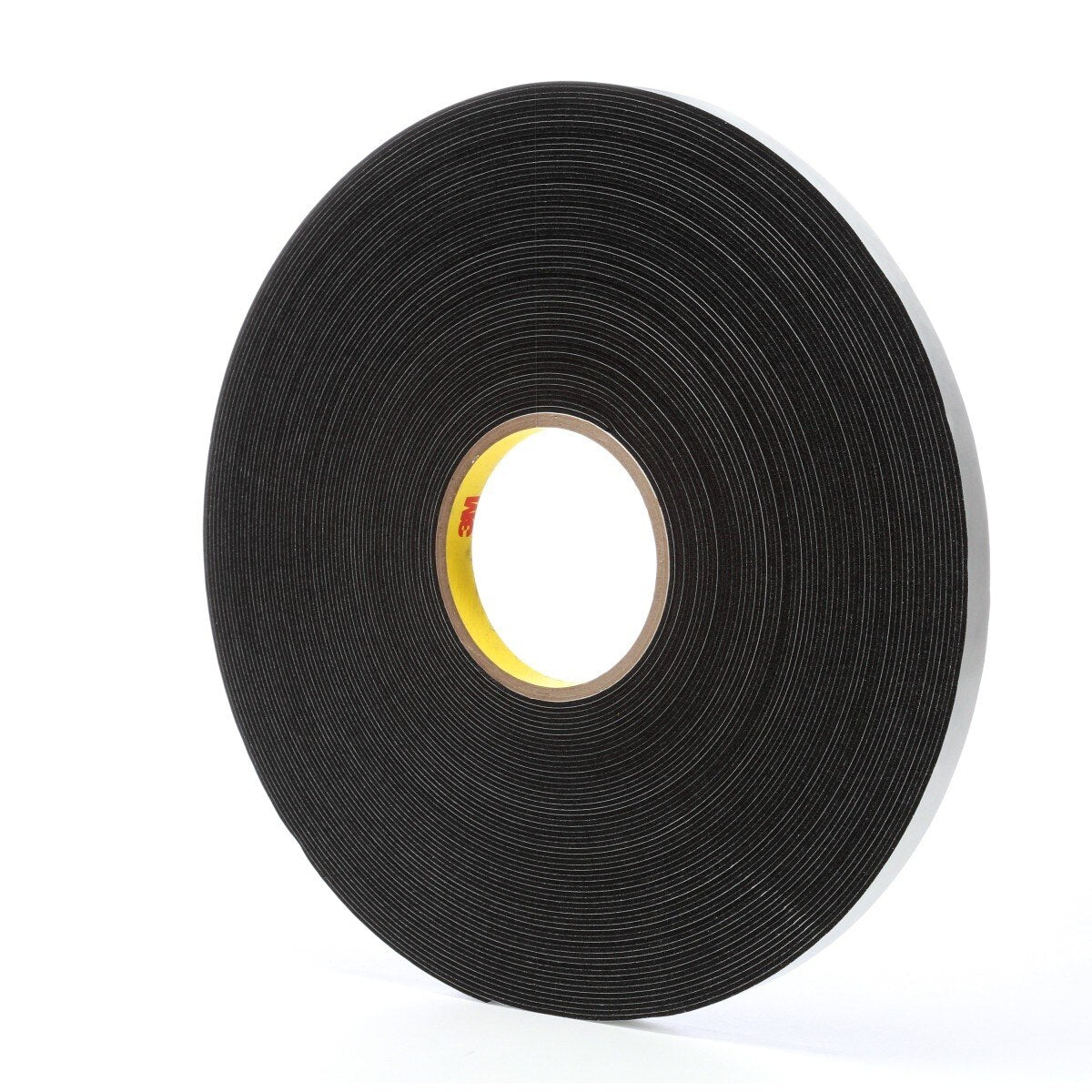 3M 4516 Vinyl Foam Tape, Black, 1/2 in x 36 yd, 62 mil (7000001102) (18 Pack) - 2