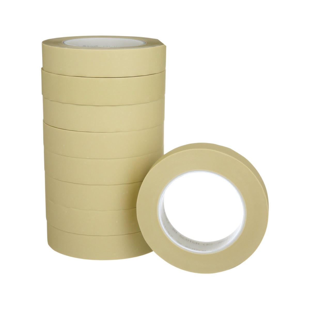 3M 218 Scotch Fine Line Tape High Performance Polypropylene Plastic Green 1 in x 60 yd 5 mil (7000001161) (36 Pack) - 2