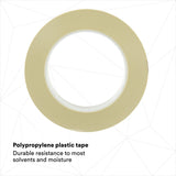 3M 218 Scotch Fine Line Tape High Performance Polypropylene Plastic Green 1 in x 60 yd 5 mil (7000001161) (36 Pack) - 9