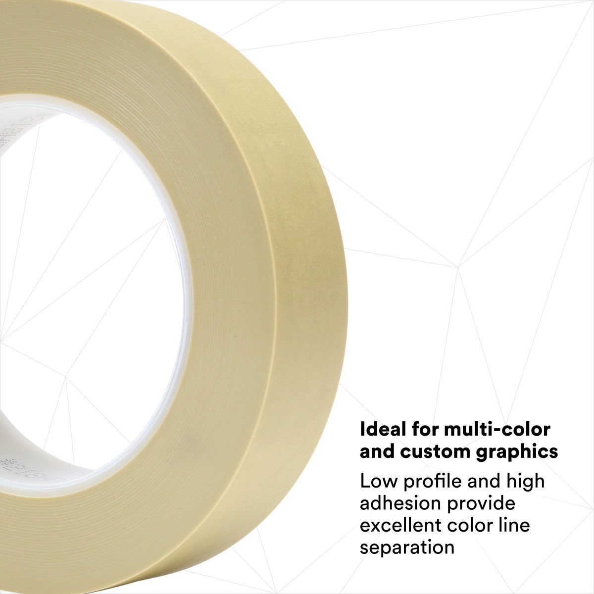 3M 218 Scotch Fine Line Tape High Performance Polypropylene Plastic Green 1 in x 60 yd 5 mil (7000001161) (36 Pack) - 10