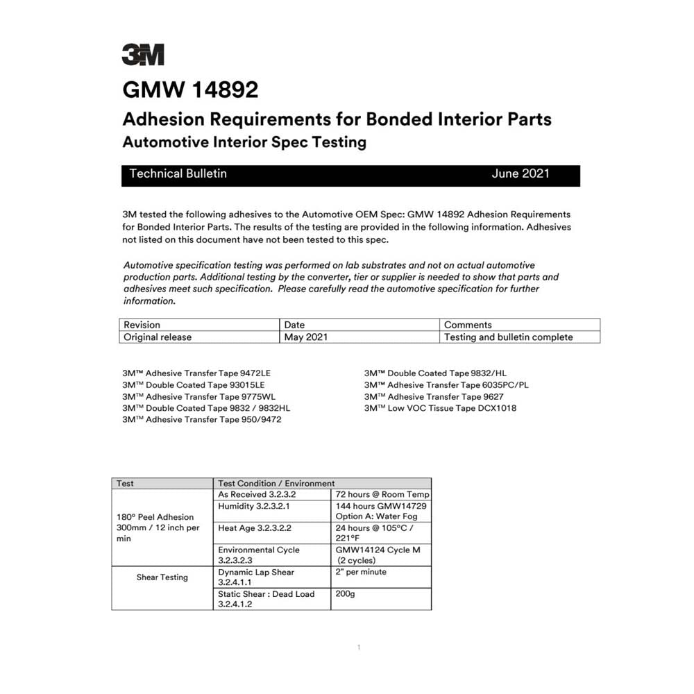 3M 950 Adhesive Transfer Tape , Clear, 48 in x 60 yd, 5 mil (7000001189) - 3