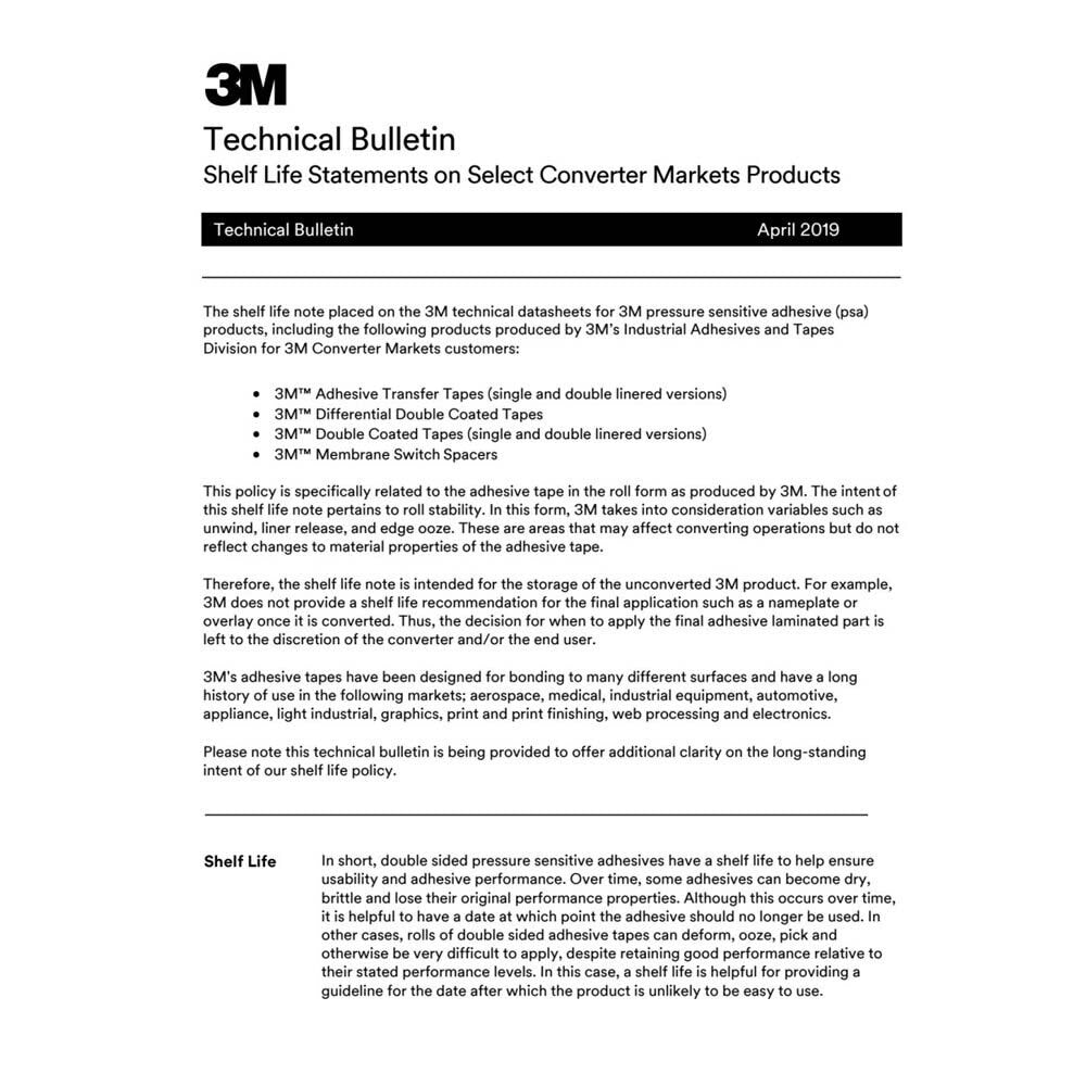 3M 7000001189 Adhesive Transfer Tape 950, Clear, 48 in x 60 yd, 5 mil - 4