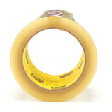 3M 375 Scotch Box Sealing Tape, Clear, 72 mm x 914 m (7000001199) (4 Pack) - 2