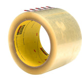 3M 373 Scotch Box Sealing Tape, Clear, 72 mm x 50 m (7000001200) (96 Pack) - 2