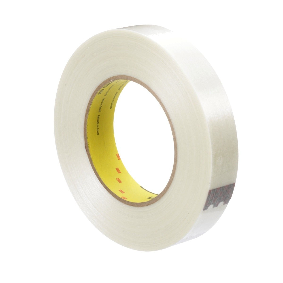 3M 898 Scotch Filament Tape, Clear, 24 mm x 55 m, 6.6 mil (7000001229) (36 Pack) - 3