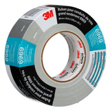 3M 6969 Extra Heavy Duty Duct Tape, Silver, 48 mm x 54.8 m, 10.7 mil (7000001230) (24 Pack) - 2