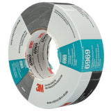 3M 6969 Extra Heavy Duty Duct Tape, Black, 48 mm x 54.8 m, 10.7 mil (7000001232) (24 Pack) - 4