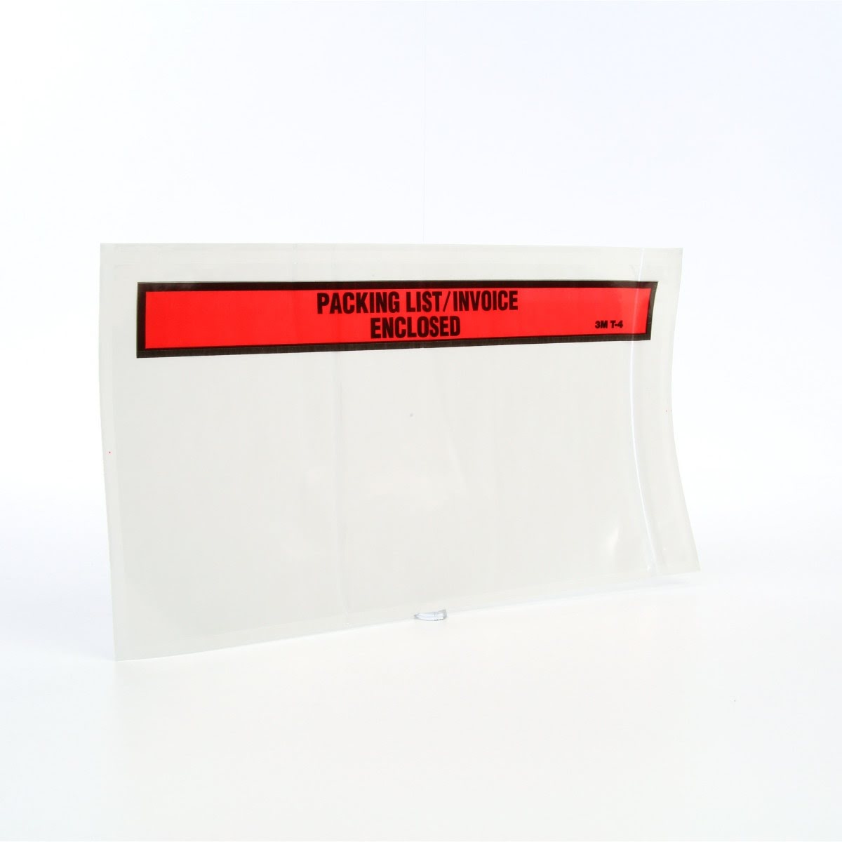 3M PLE-T4 Top Print Packing List Envelope, Polyethylene, Side Loading, Peel and Stick, Transparent, 5-1/2 in x 10 in (7000001263) (1000 Pack) - 2