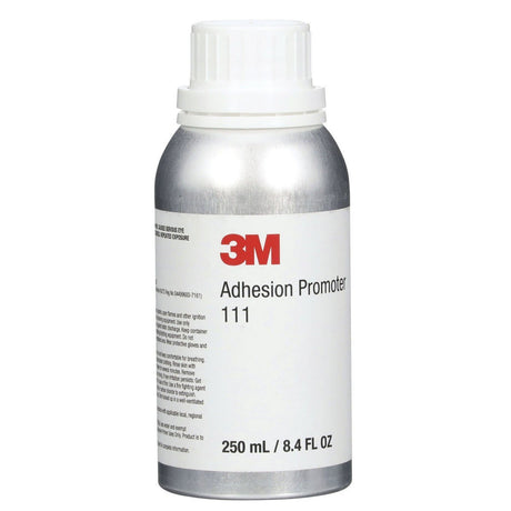 3M 111 Adhesion Promoter, Clear, 250 mL Bottle for VHB Tapes (7000001323) (4 Pack)