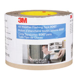 3M 8067 All Weather Flashing Tape, Tan, 4 in x 75 ft, Self-Adhered Window and Door Waterproof Flashing (7000001346) (12 Pack) - 6