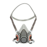 3M 07025 6200 Half Facepiece Reusable Respirator, 6000 Series, Medium, Bayonet Connection, NIOSH Approved, Dual Airline Compatible (7000001933) - 2