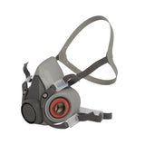 3M 07025 6200 Half Facepiece Reusable Respirator, 6000 Series, Medium, Bayonet Connection, NIOSH Approved, Dual Airline Compatible (7000001933) - 8