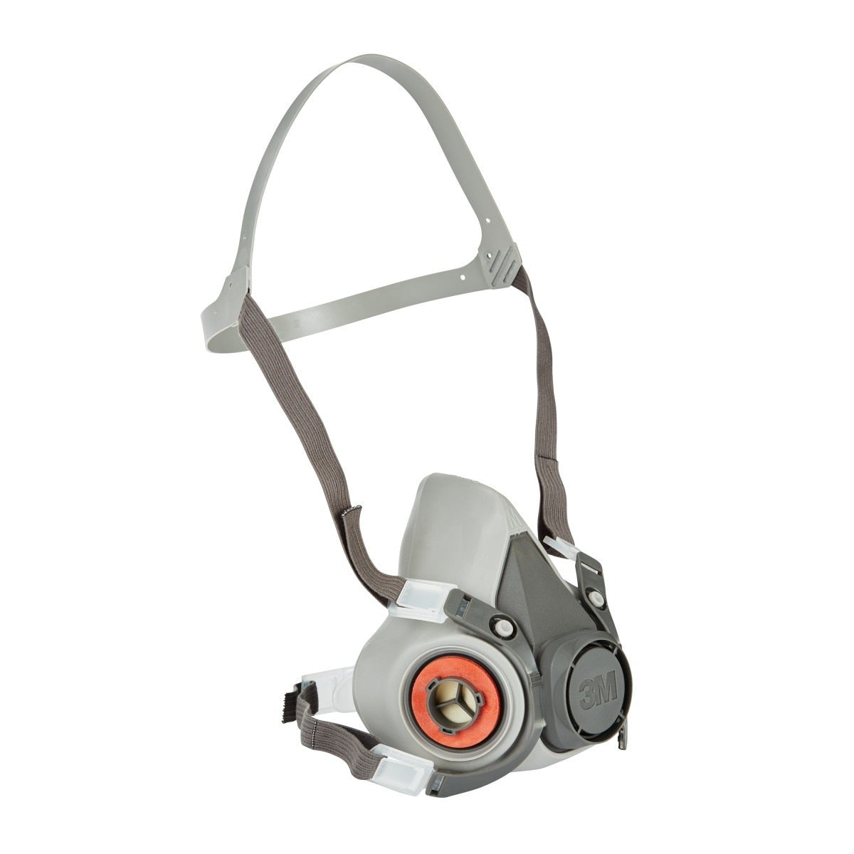 3M 07025 6200 Half Facepiece Reusable Respirator, 6000 Series, Medium, Bayonet Connection, NIOSH Approved, Dual Airline Compatible (7000001933) - 9