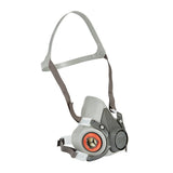 3M 07025 6200 Half Facepiece Reusable Respirator, 6000 Series, Medium, Bayonet Connection, NIOSH Approved, Dual Airline Compatible (7000001933) - 9