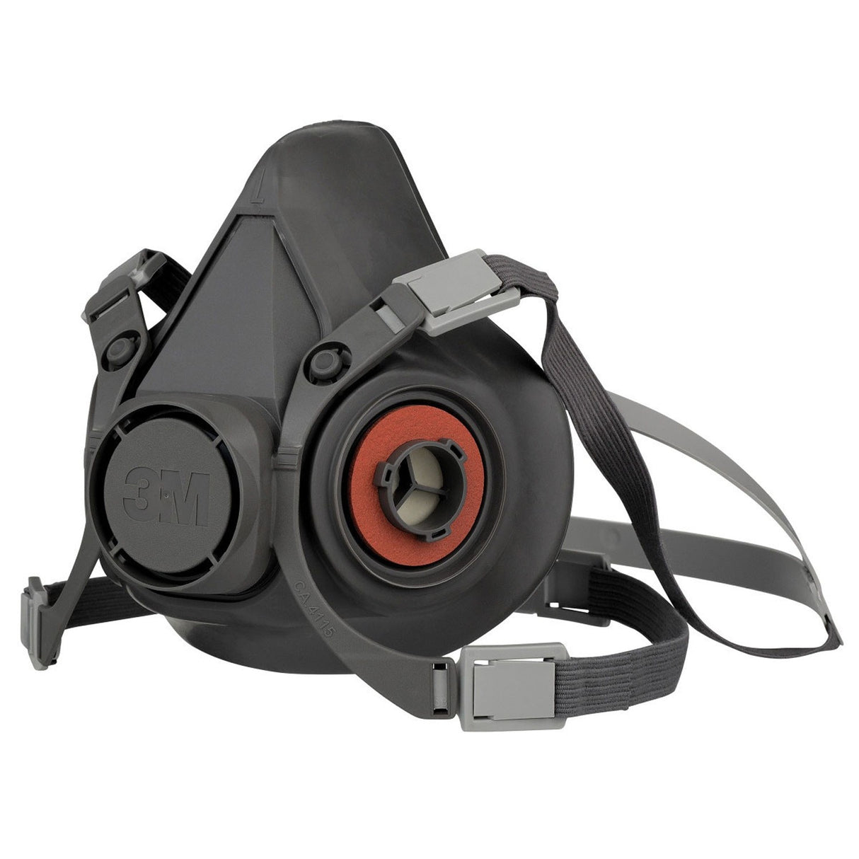3M 07026 6300 Half Facepiece Reusable Respirator, Large, Thermoplastic Elastomer, Bayonet Connection, NIOSH Approved, Dual Airline and PAPR Compatible (7000001934) (24 Pack) - 8