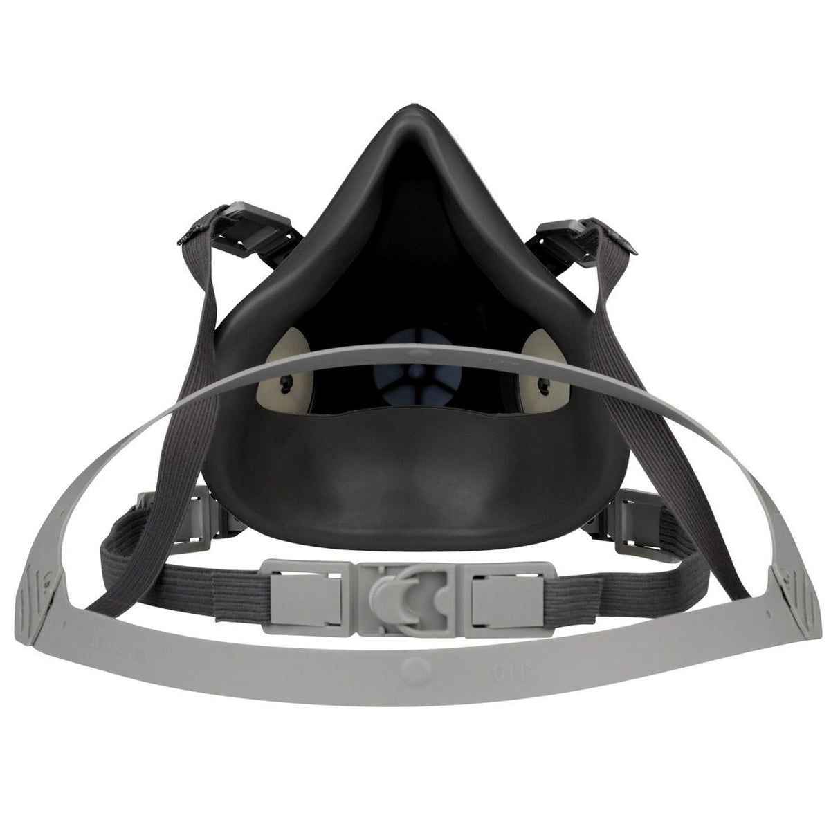 3M 07026 6300 Half Facepiece Reusable Respirator, Large, Thermoplastic Elastomer, Bayonet Connection, NIOSH Approved, Dual Airline and PAPR Compatible (7000001934) (24 Pack) - 10