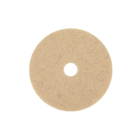 3M 3500 Scotch-Brite Natural Blend Tan Pad, Tan/Natural Fiber, 510 mm, 20 in (7000001977) (5 Pack)
