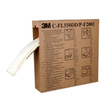 3M C-FL550DD/P-F2001 Chemical Sorbent Folded Roll High Capacity Yellow 5 in x 50 ft 3 Box Case (7000002024) (3 Pack) - 5
